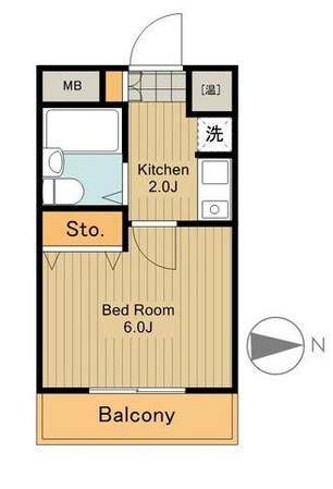 クリエイト国分寺の物件間取画像